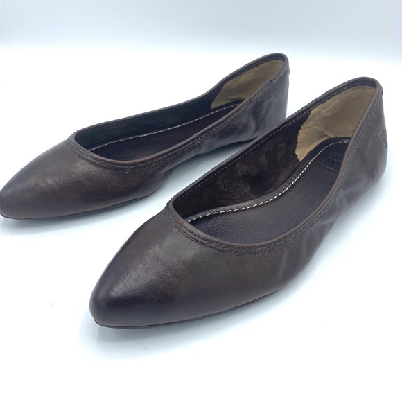 Frye Regina Pointed Toe Ballet Flat - Picture 4 of 6